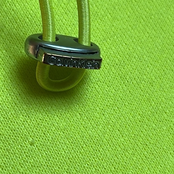 Calvin Klein neon hoodie size small super cute - Picture 4 of 6